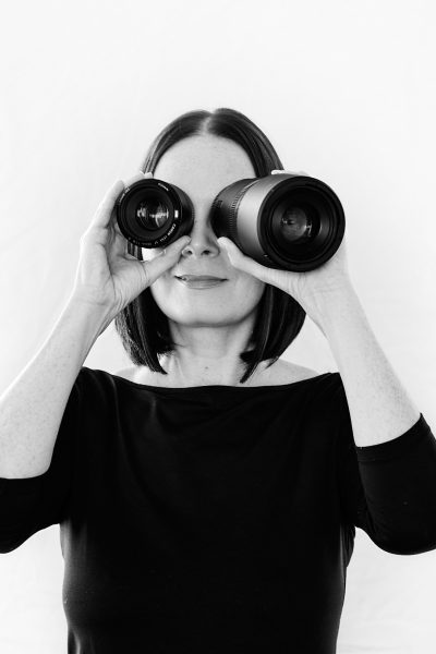 Auto-portrait of food photographer Zuzana Rainet