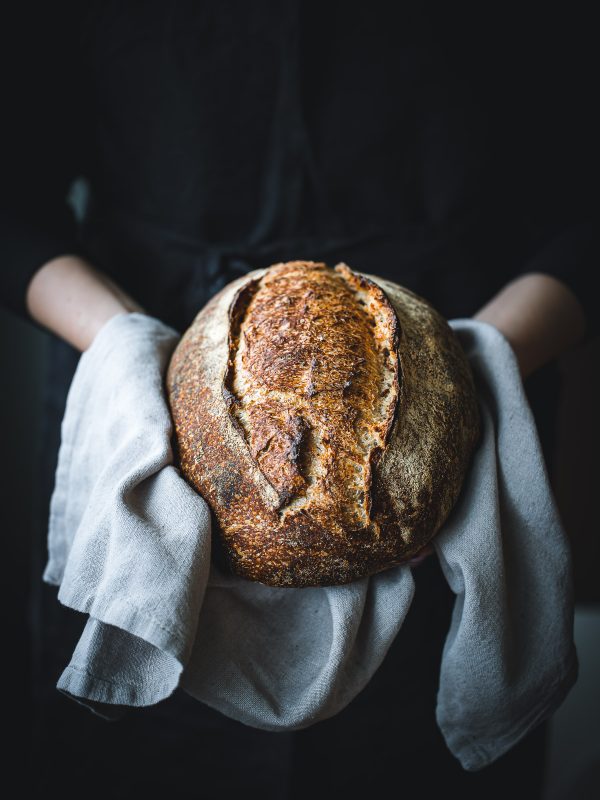 Sourdough bread food photography by Zuzana Rainet from Bratislava Slovakia